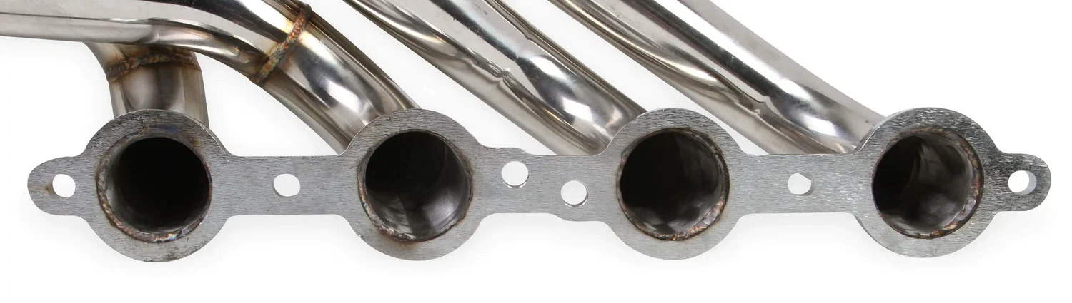 Flowtech LS Turbo Headers-Natural Finish - 11537FLT